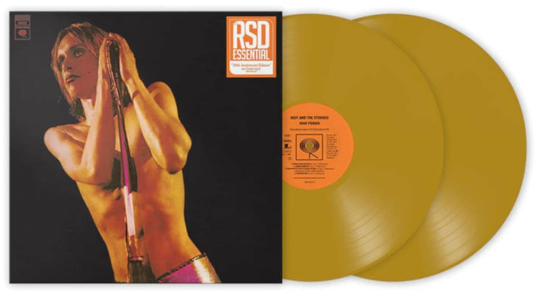 Raw Power (Gold Vinyl) (Rsd Essential)-IGGY & THE STOOGES, Vinyl