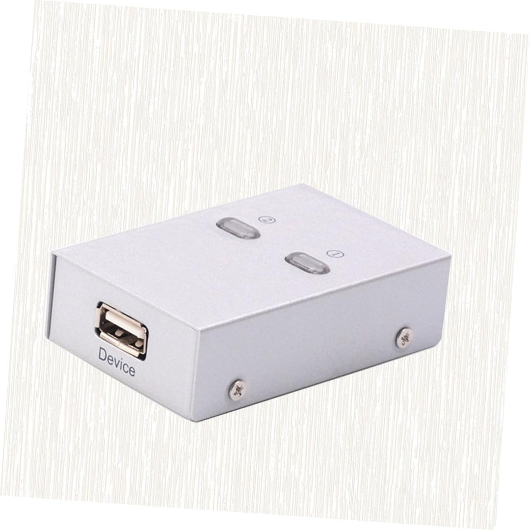 Tofficu USB Printer Sharer und Scanner Selector Automatischer Port USB Sharing ohne Kabel Langlebige
