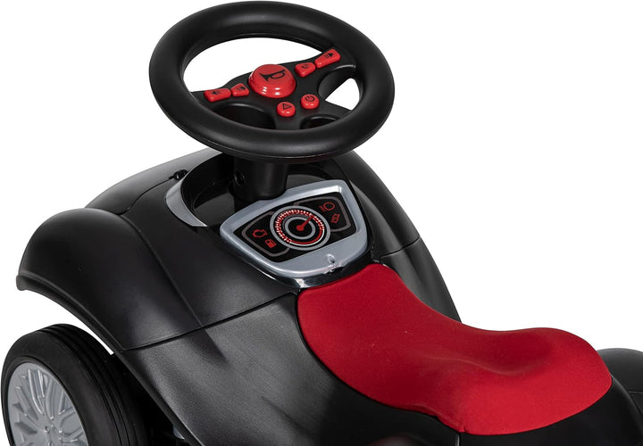 Rollplay Footie, Kinderfahrzeug mit LED-Front Scheinwerfer, Hupe, Blinker, Flüsterreifen und weichem