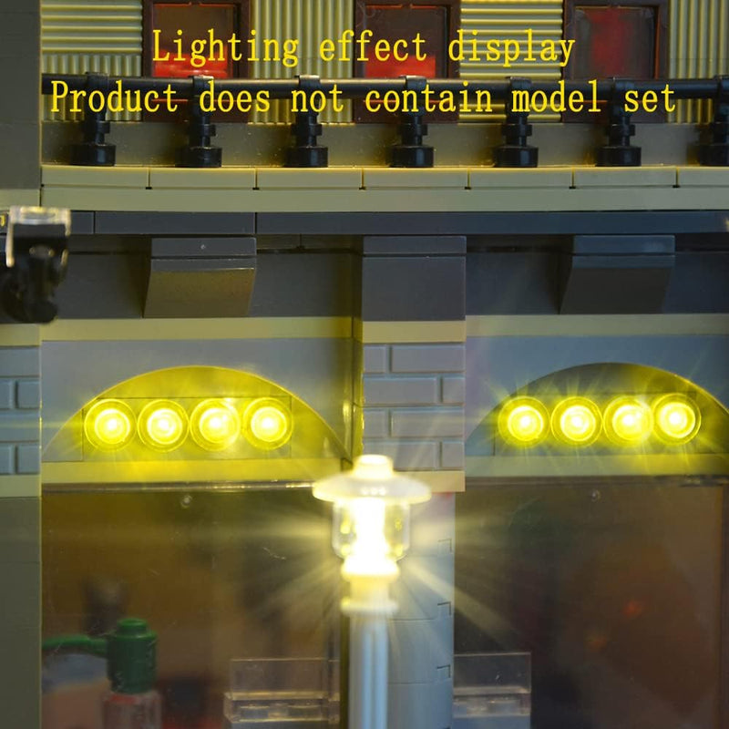 GEAMENT LED Licht-Set Kompatibel mit Lego Palace Cinema - Beleuchtungsset für Creator 10232 Baumodel