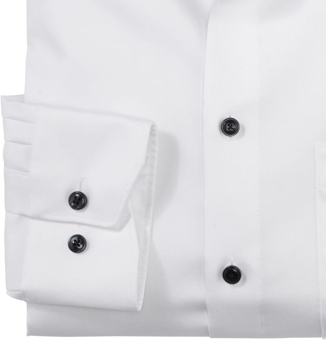 OLYMP Herren Businesshemd Langarm Luxor,Twill,modern fit,Global Kent 41 Weiss 00, 41 Weiss 00