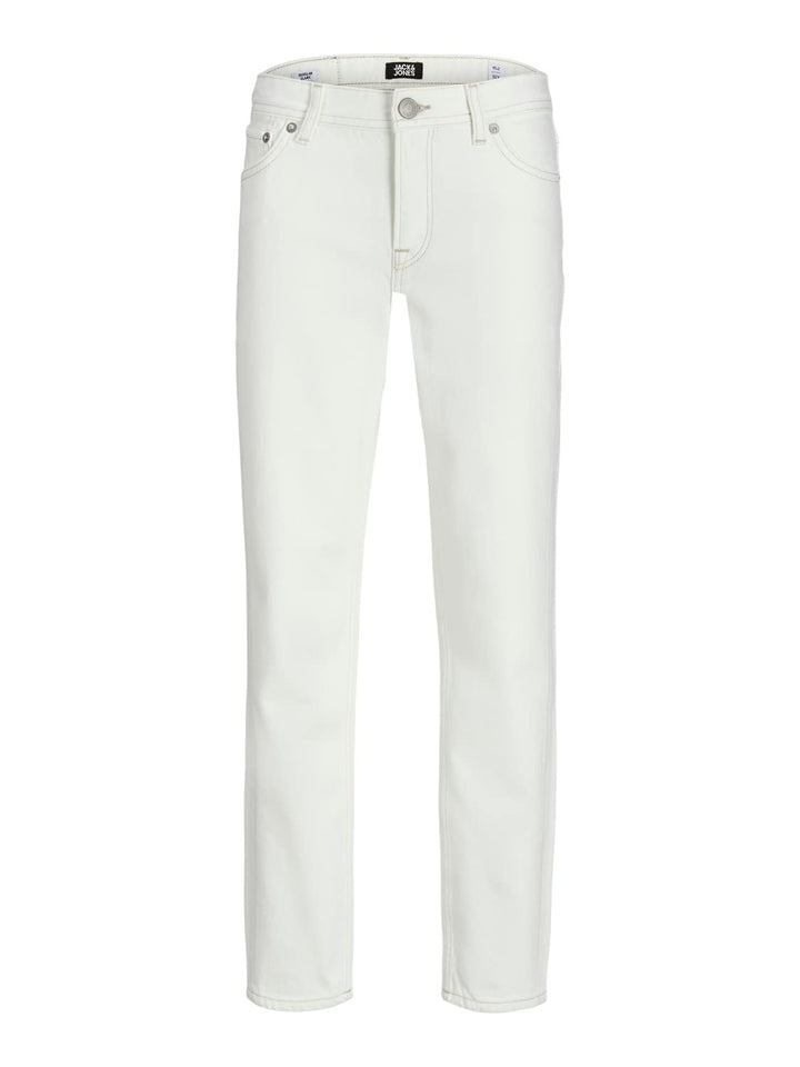 JACK & JONES Jungen Jeans 128 Ecru, 128 Ecru