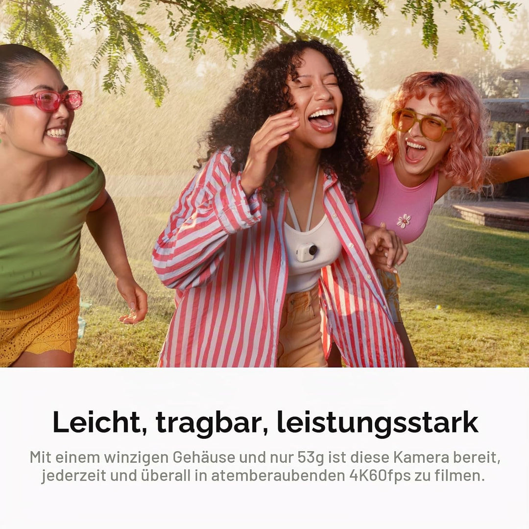 Insta360 GO Ultra Must-Have-Bundle Polarweiss- freihändige 4K Mini-Cam, leicht &amp; mobil, top bei weni