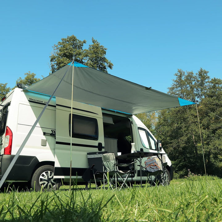 Sonnensegel für Wohnmobil Wohnwagen Bus, 3,50x2,4m, Wassersäule 2000mm 350, 350