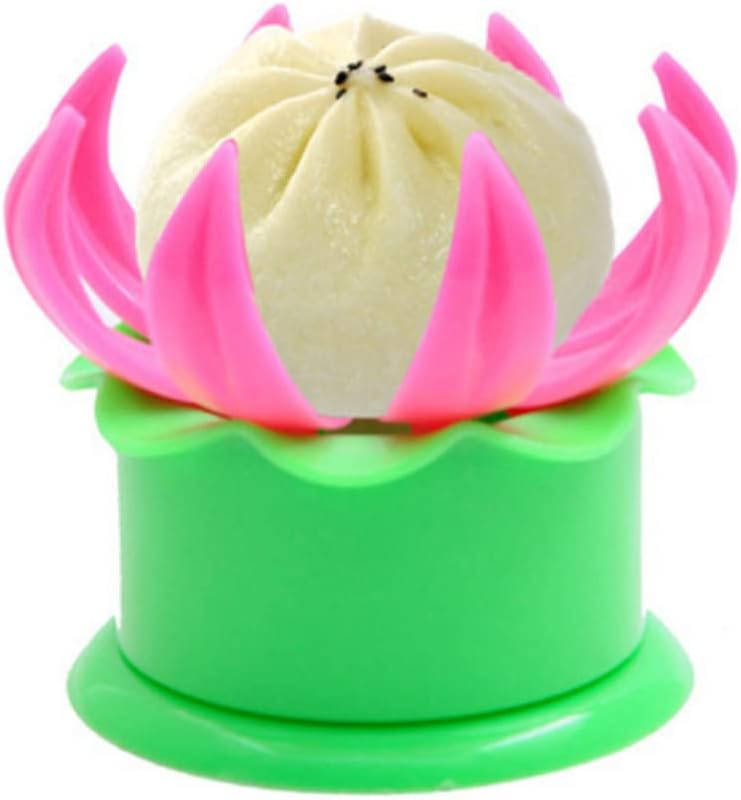 BESTonZON 3st Brötchenform -Maker-Form - Faltmaschine Chinesischer Dampfer Gebäckpresse Banh Bao Knö
