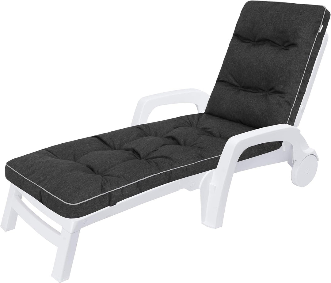 Bjird Liegenauflage, Auflage für Gartenliege 200 x 55 x 8 cm, Auflagen für Deckchair,Polsterauflage
