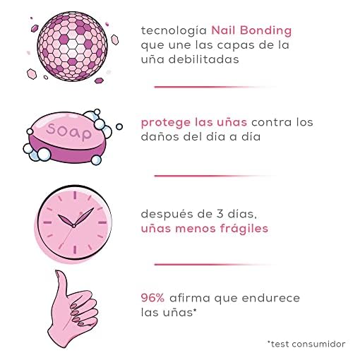 essie Nagelhärter zur optischen Aufhellung und für stärkere Nägel, Vegane Formel ohne Inhaltsstoffe