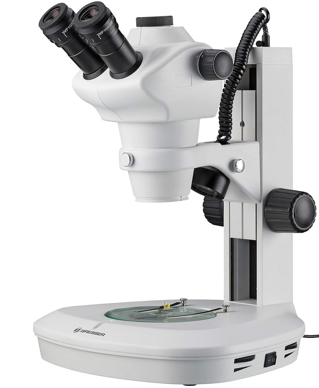 Bresser professionelles Auflicht- Durchlicht Stereo Mikroskop Science ETD-201 8-50x Vergrösserung, m
