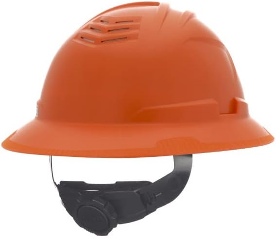 MSA V-Gard C1 Schutzhelm mit voller Krempe und ReflectIR-Kühlung und Fas-Trac III Federung – nutzt h