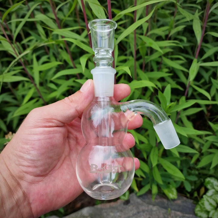 Budawi® 18,8er Boost Vorkühler für die Glasbong inkl. Feuerzeug Powered by bongrauch