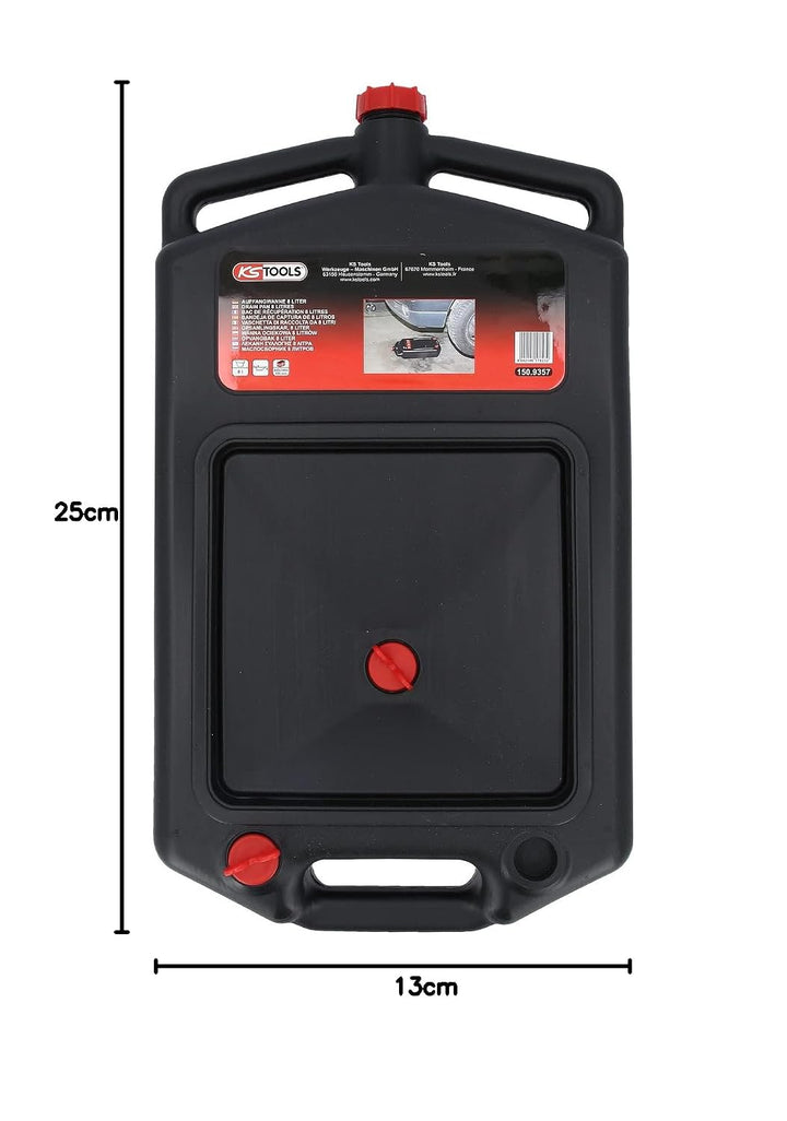 KS Tools Ölauffangwanne 8 Liter, 340 mm, 150.9357 Auffangwanne Einzigartig, Einzigartig