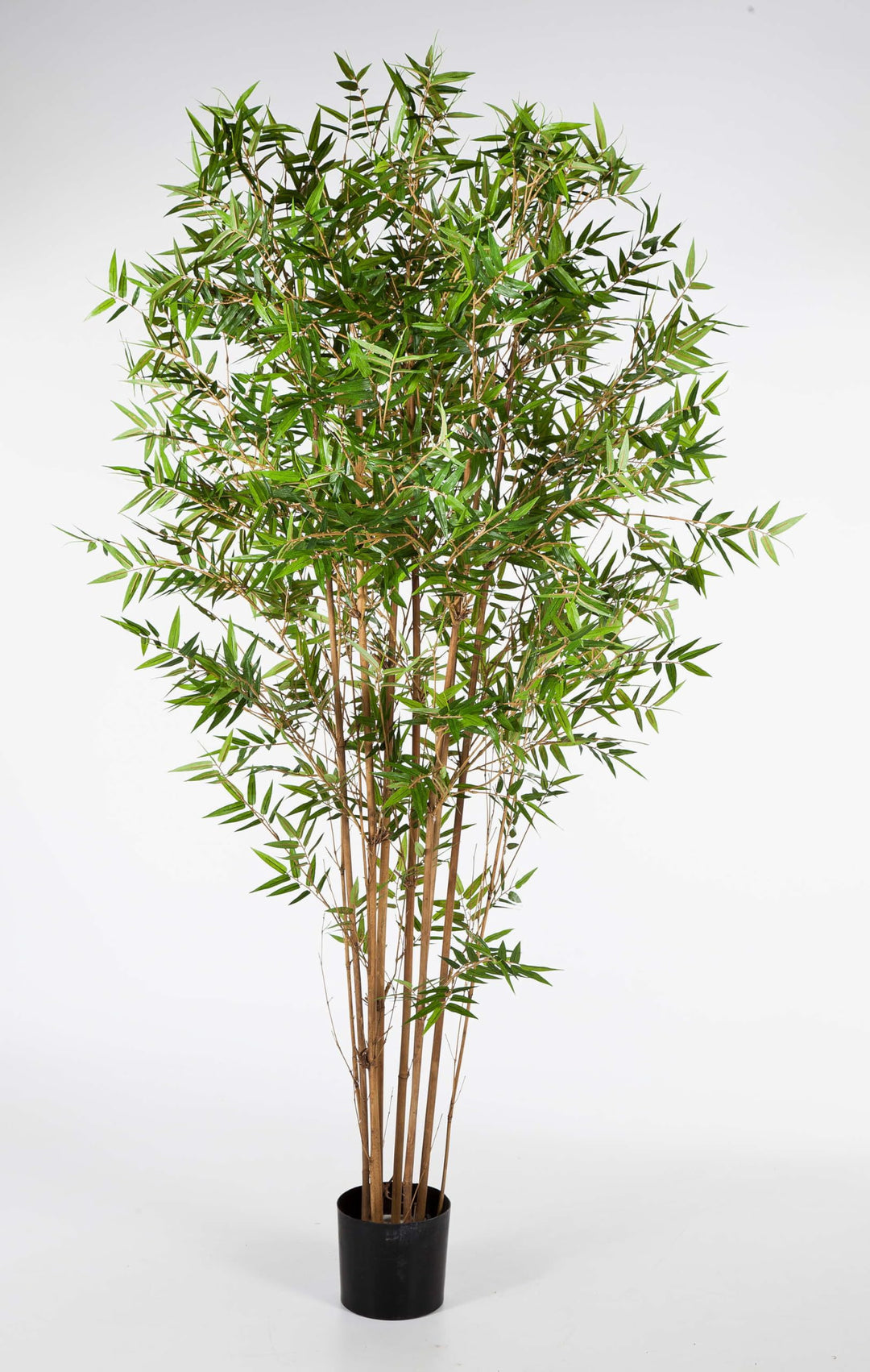 artplants.de Künstlicher Japanischer Bambus KANAYO, 4055 Blätter, grün, 210cm - Kunst Bambus - Deko