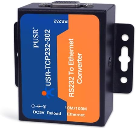 TCP232-302 TCP IP Unterstützung DNS DHCP Modbus Gateway seriell Gerät Server RS232 zu Ethernet-Konve