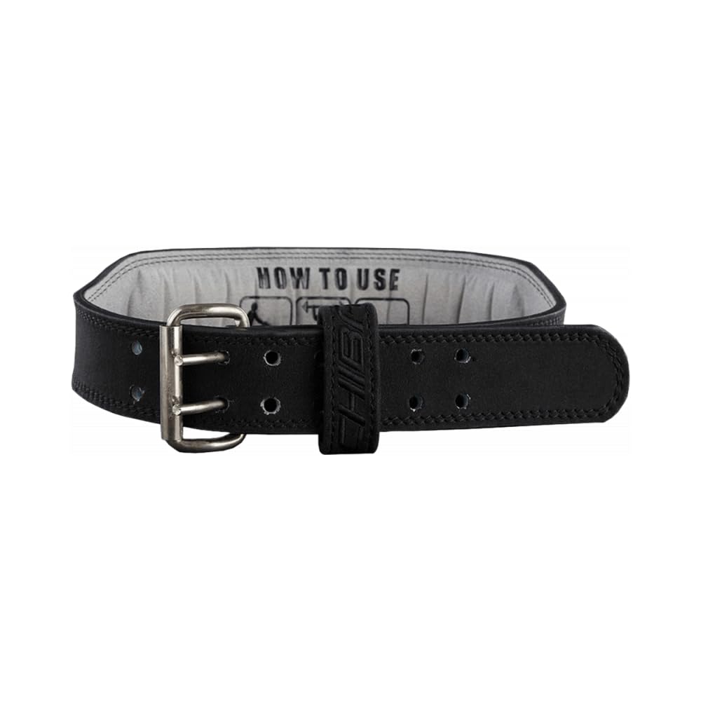 Chiba Ledergürtel Black/Black M, Black/Black M