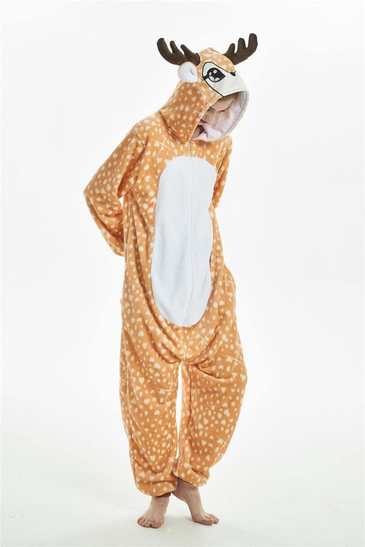 ZKomoL Pyjamas Onesies Cosplay Erwachsene Unisex Tiere Halloween Kostüm Kleid Loungewear, Tigermuste