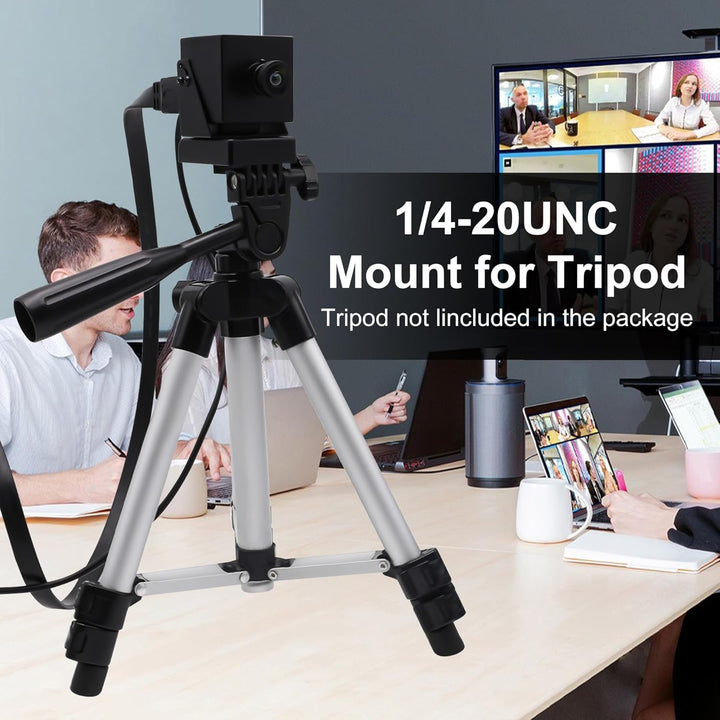 Svpro 4K Webcam HDMI USB Dual Output für Computer/Monitor/Projektor/TV, Weitwinkel Kamera Verzerrung