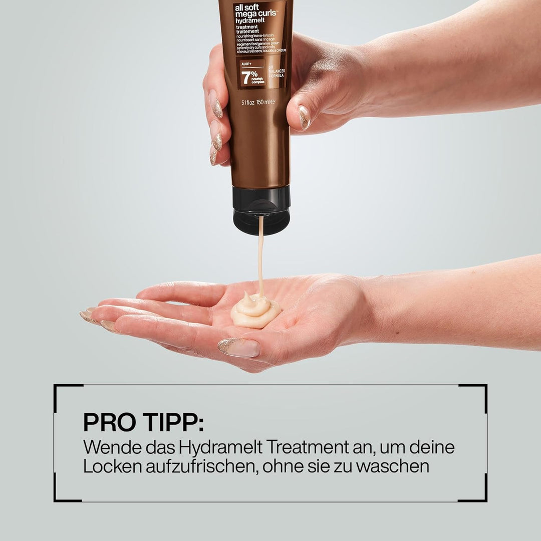 Redken Leave-In Haarcreme für lockiges oder krauses Haar, Belebt und hydratisiert trockenes Haar, Mi
