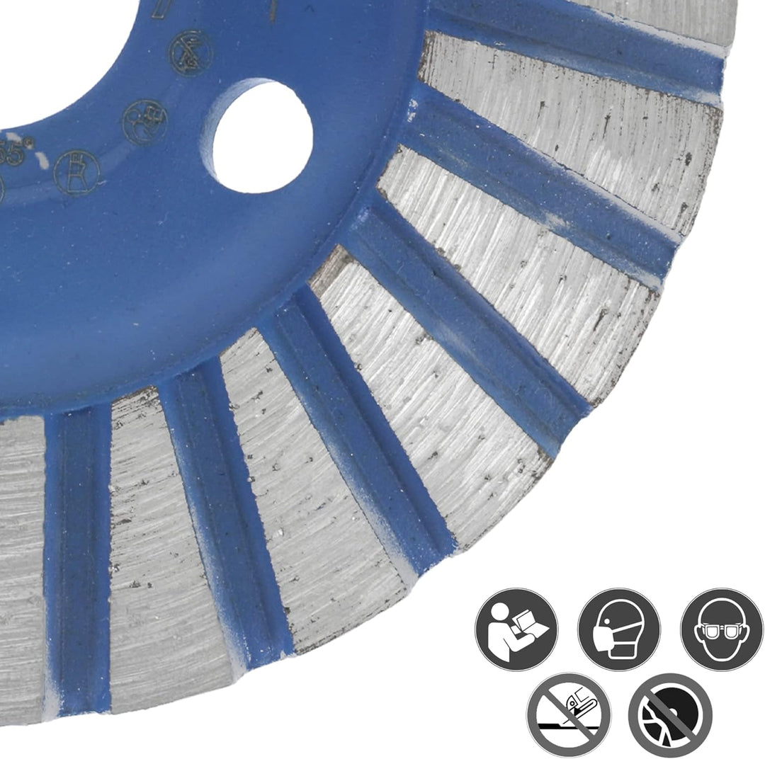 PRODIAMANT Fächerschleifer Diamantschleiftopf 100 mm x 22,2 mm - Profiqualität für Beton, Naturstein