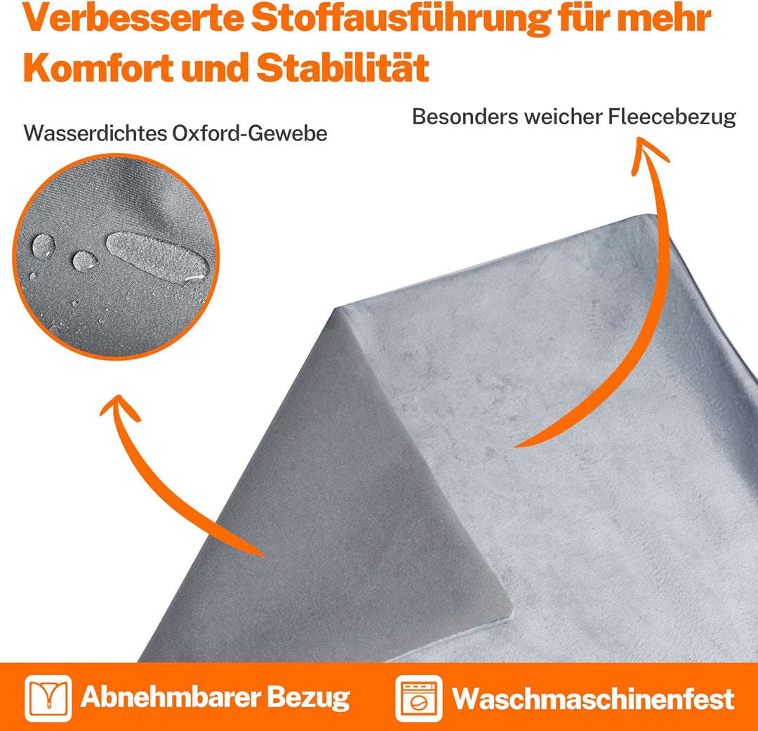 Toozey Outdoor Heizdecke Haustier mit Wasserdicht Abdeckung und Kaubeständigem Kabel, Automatische T