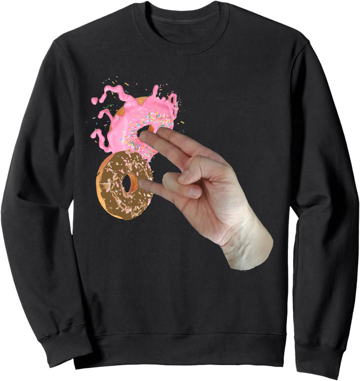 Two In The Pinky One In The Stinky Pervers Lustig Versaut 18 Sweatshirt
