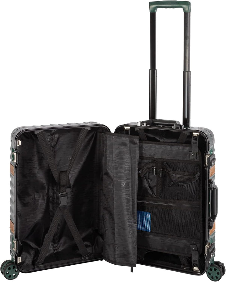 Travelhouse Paris Bordtrolley Bordkoffer Reisekoffer Koffer Trolley S 2X zertifiertes TSA Schloss 36