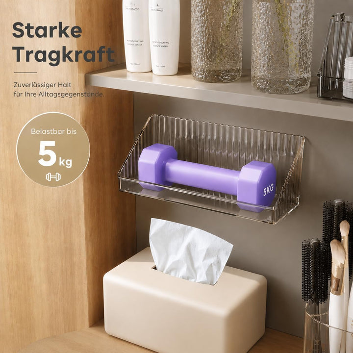 RMAN 6 Stücke Spiegelschrank Organizer Kunststoff Make up Organizer für Bathroom Schminktisch Deskto