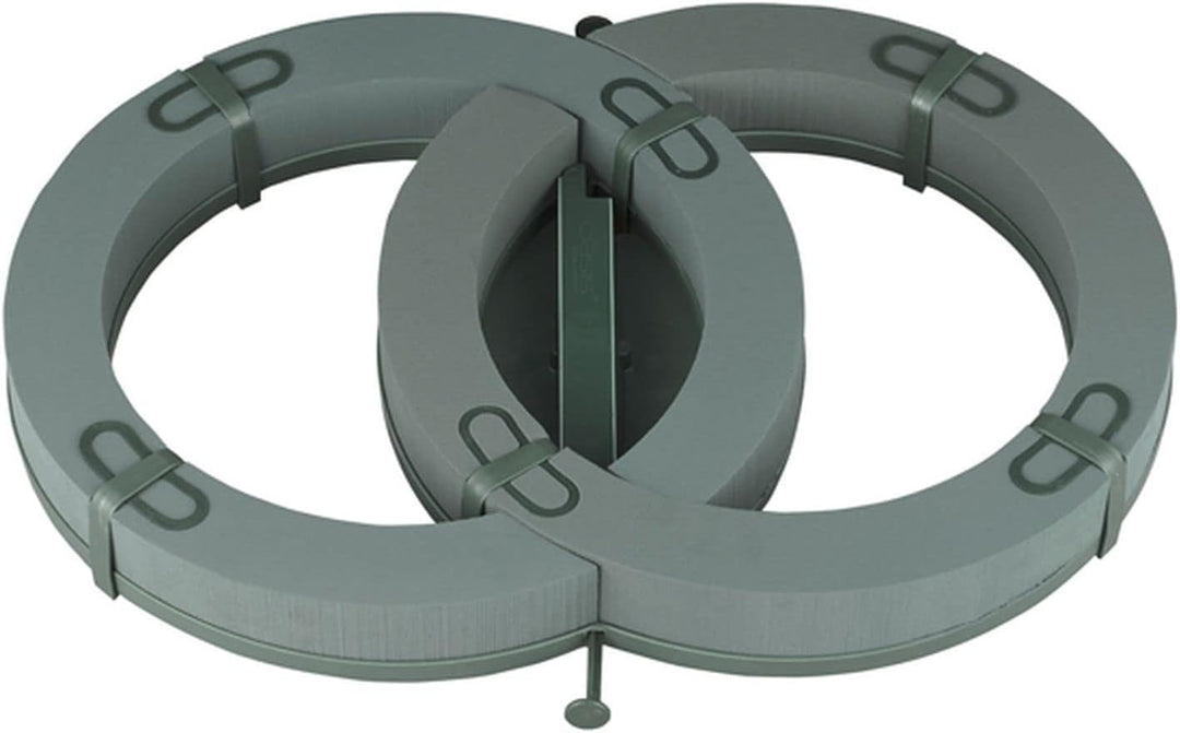 Flowerbox Oasis Steckschaum Auto Doppel-Ring 57cm Steckmasse Steckschwamm