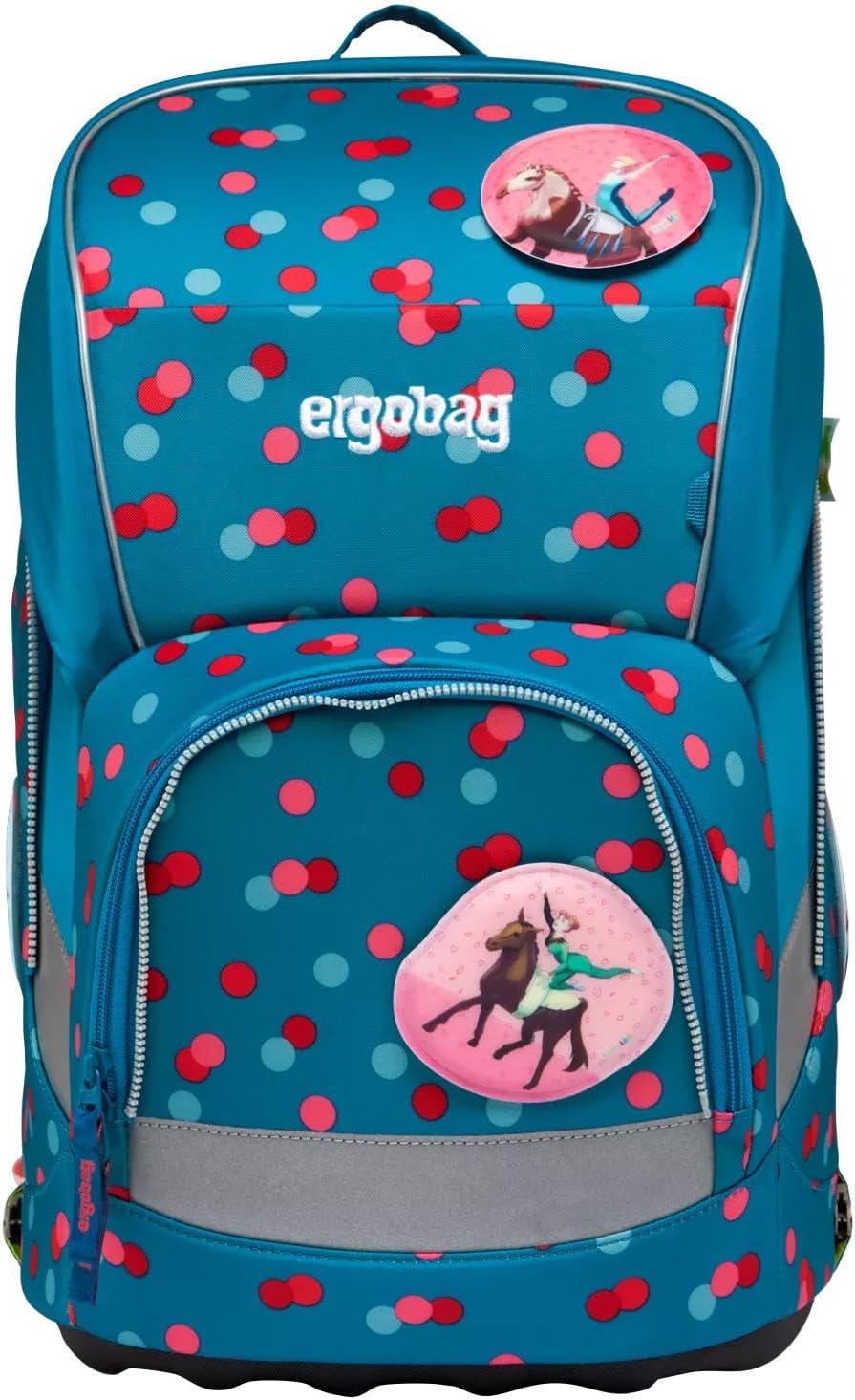 ergobag Unisex Kinder Schulranzen Set Rucksack Einheitsgrösse Mehrfarbig (Mehrfarbig), Einheitsgröss