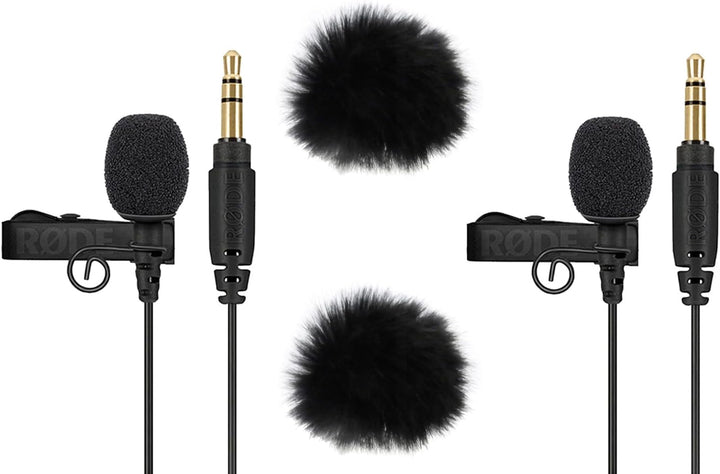 Rode Wireless GO Gen 3 Drahtloses 2-Kanal Mikrofon-Funksystem mit 2X Lavalier GO Mikrofon und 2X kee