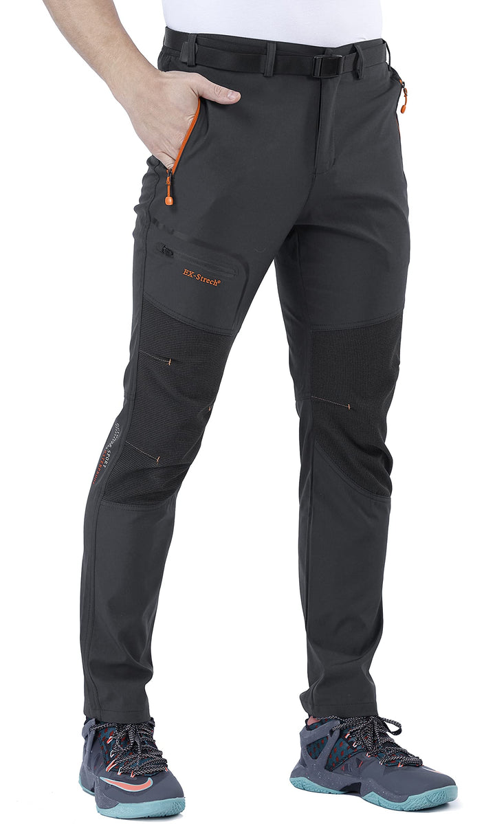 CARETOO Herren Wanderhose Trekkinghose Outdoorhose Softshellhose Funktionshose Skihose Verdickte War