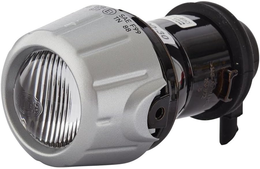 HELLA - DE/Halogen-Nebelscheinwerfer - Premium 50 - ECE - 1NL 008 090-301 mit Alu - Designblende, mi