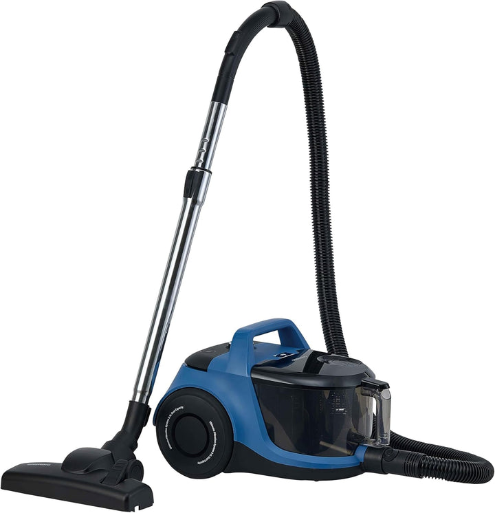 Grundig VCC 6570, Bodenstaubsauger, Blau/Schwarz, 890 W, 3.4 liters