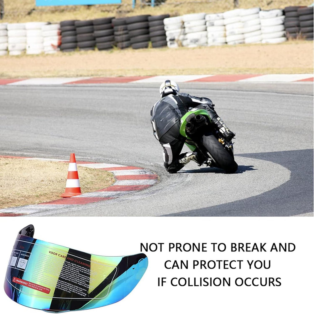 AGV K3 Visier, Motorradhelm Visierscheibe Windschutzscheibe Schutzhülle Motorradhelm Visierscheibe W