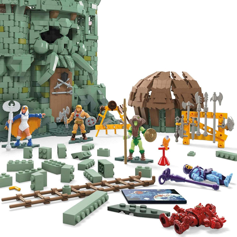 MEGA Construx GGJ67 - Masters of the Universe Castle Grayskull Bauset mit 3508 Bausteinen ab 14 Jahr