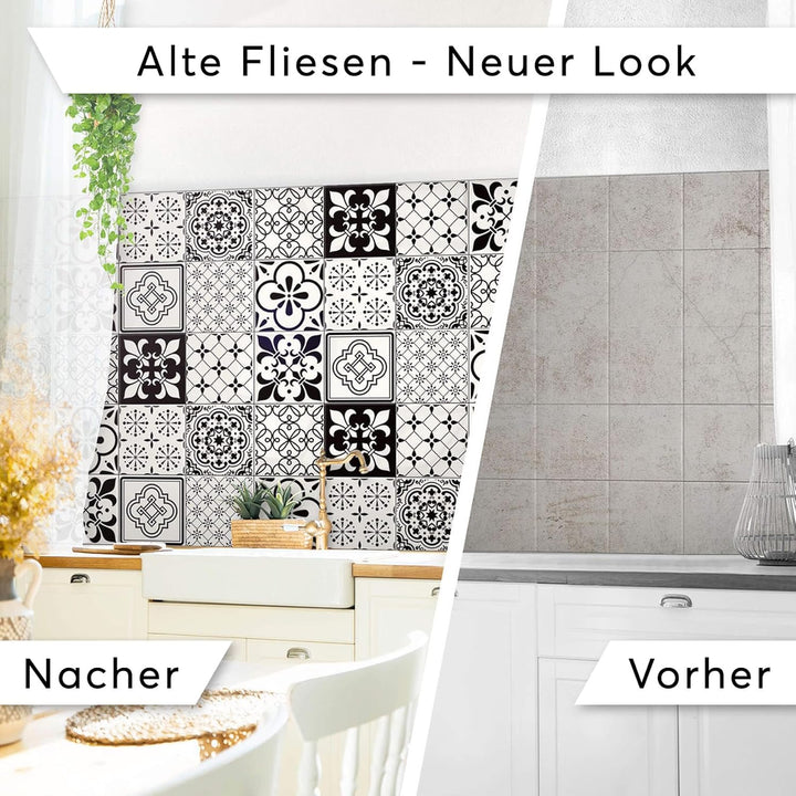CREATISTO Mosaik-Fliesen Fliesensticker Fliesenfolie - Klebefolie Aufkleber für Fliesen I Klebeflies