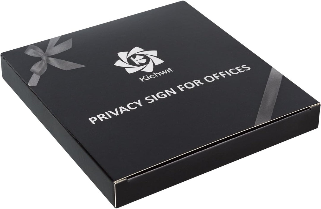 Kichwit Hinweisschild "Do Not Disturb", "Out of Office" Schild mit Aufschrift "Please Knock", in ein