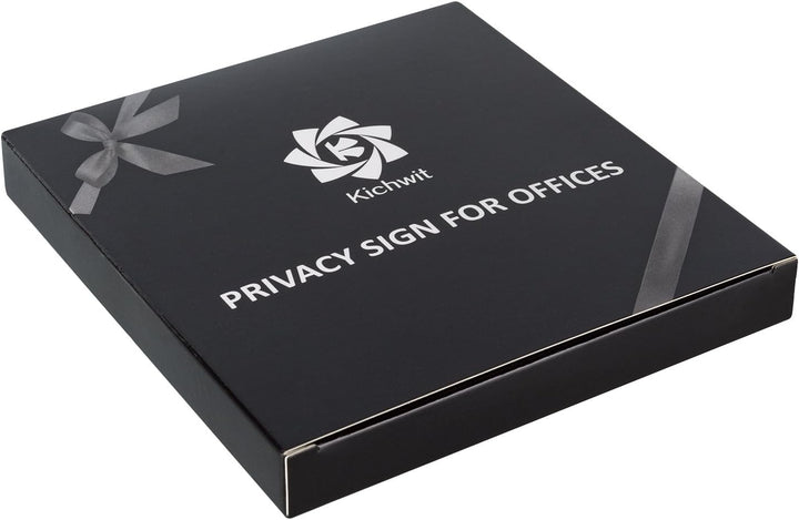 Kichwit Hinweisschild "Do Not Disturb", "Out of Office" Schild mit Aufschrift "Please Knock", in ein