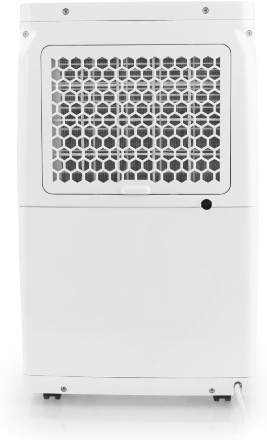 TROTEC Luftentfeuchter elektrisch TTK 53 E – Leistung 16 L/Tag – Fläche 31 m² / 78 m³ – mit Autoabsc