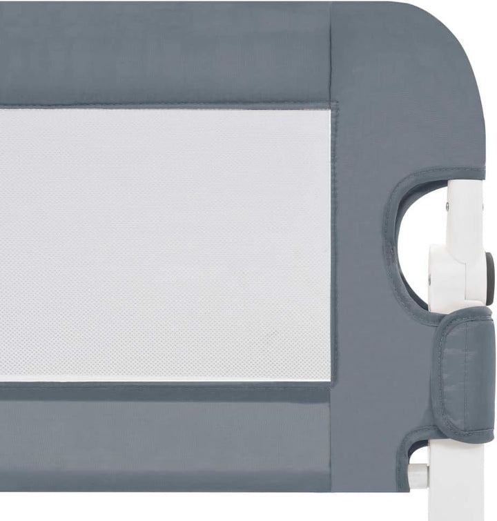 vidaXL Bettgitter für Kleinkinder, Polyester, Kindergarten, Schlafzimmer, Schutzgitter, robust und l