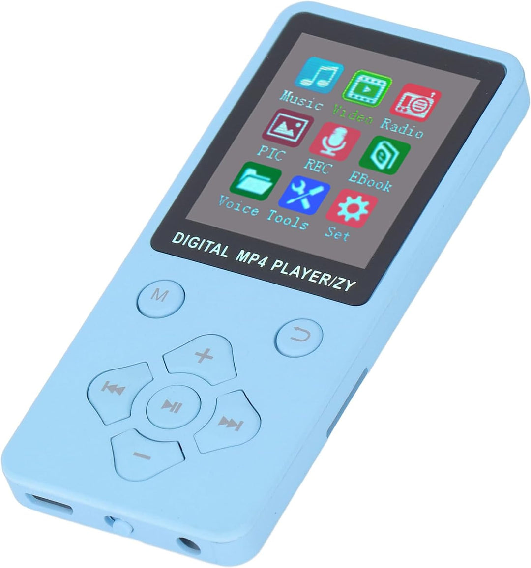 MP3-Player mit Bluetooth, HiFi-Sound, 1,8-Zoll-Bildschirm, Tragbarer Musik-Player, Digitaler Audio-P
