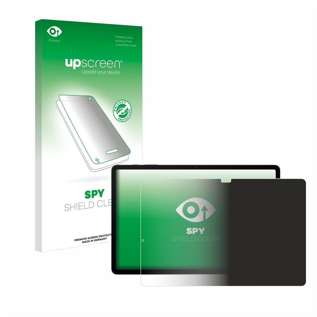 upscreen Anti-Spy Blickschutzfolie für Samsung Galaxy Tab S8 Plus 5G Privacy Screen Displayschutz-Fo