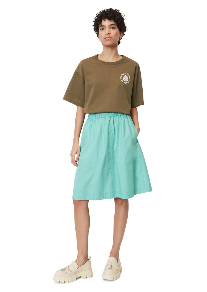 Marc O'Polo Damen Woven Skirt 32 Sea Blue, 32 Sea Blue