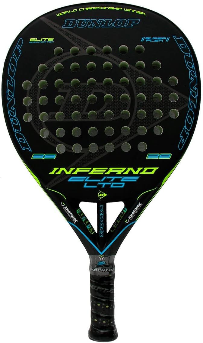DUNLOP Unisex Inferno Elite Normal Gelb/Blau, Normal Gelb/Blau