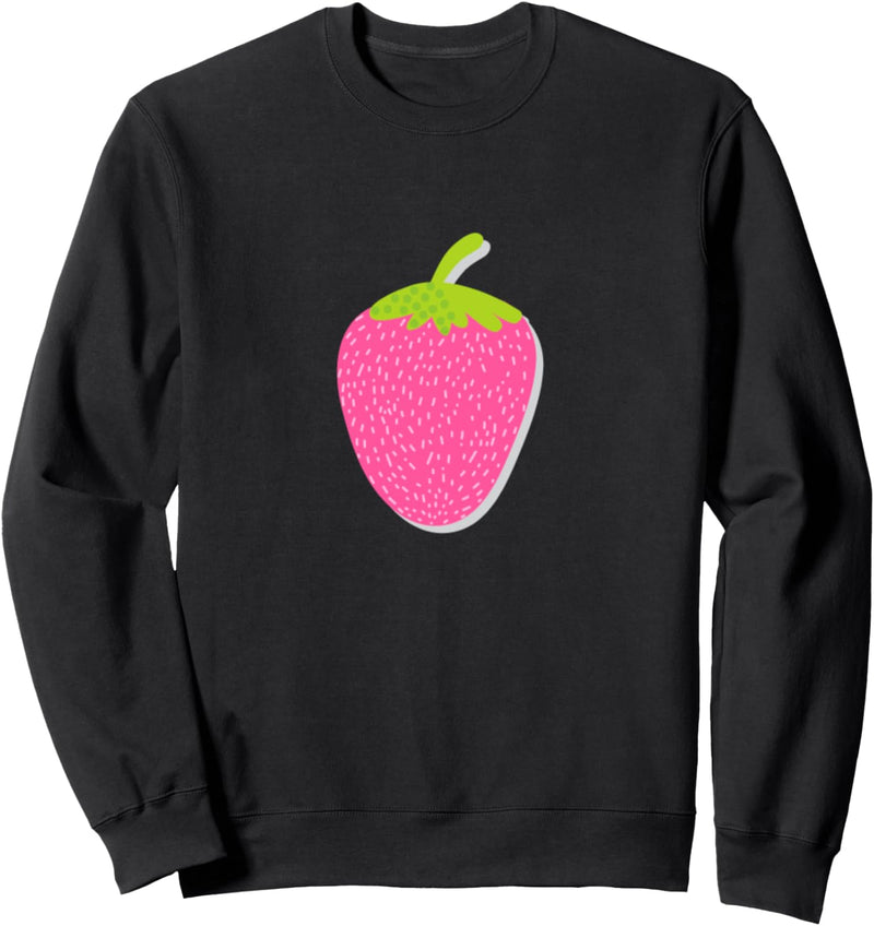 Rosa Erdbeere Sweatshirt