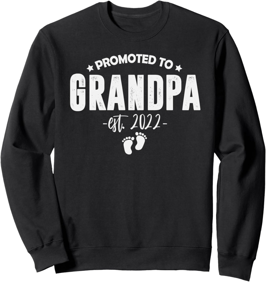 Opa 2022, Grossvater werden Geschenk, Befördert zum Opi, Mann Sweatshirt