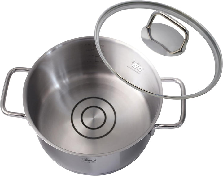 ELO 72421 Citrin Fleischtopf 20 cm, Edelstahl 20 cm Citrin, 20 cm Citrin