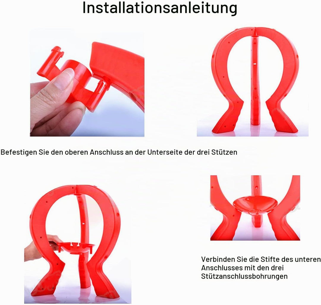 EMUKOEP Tischspiel Balloon Burst Mehrspieler Partyspiel für alle Altersklassen, spannendes Ballon-Sp