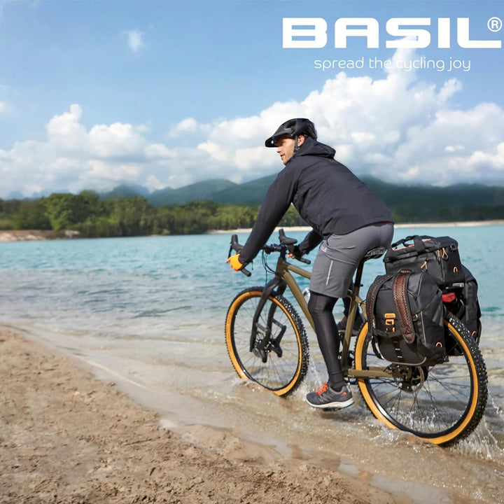 Basil Miles Tarpaulin - wasserdichte Gepäckträgertasche - Isoliertasche Gepäckträgertasche - Schnell