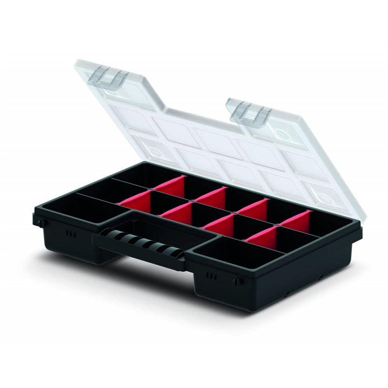 rg-vertrieb 5X Sortimentskasten Werkzeugkiste Organizer Set 5 Stück Sortierbox NORS Kleinteilemagazi