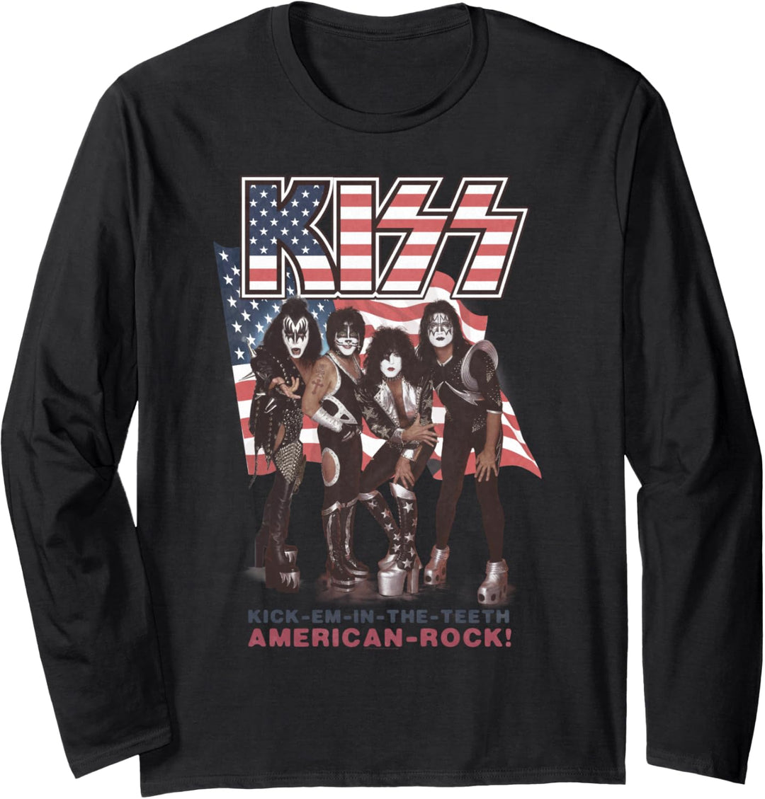 KISS - Kick Em In Die Zähne Langarmshirt